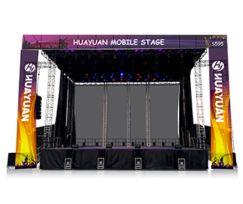 MOBILE STAGE SEMI TRAILER